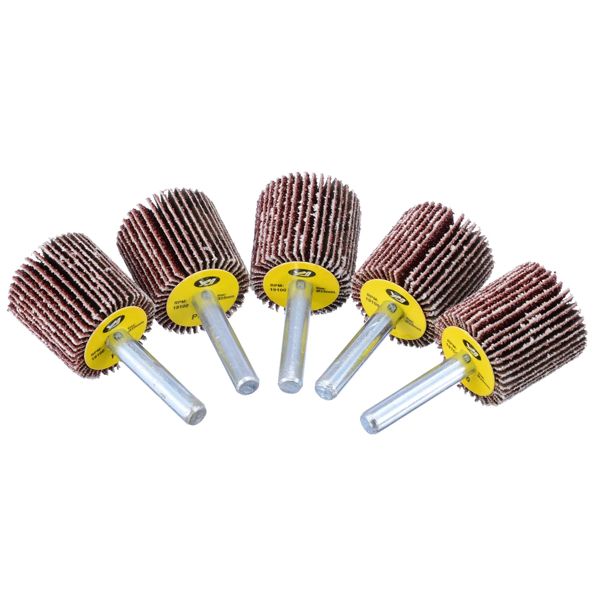 10pcs 50mm Grinding Polish Wheel 40/80 Grit Sanding Flap Disc Drill Abrasive Tool For Stainless Steel Pipe