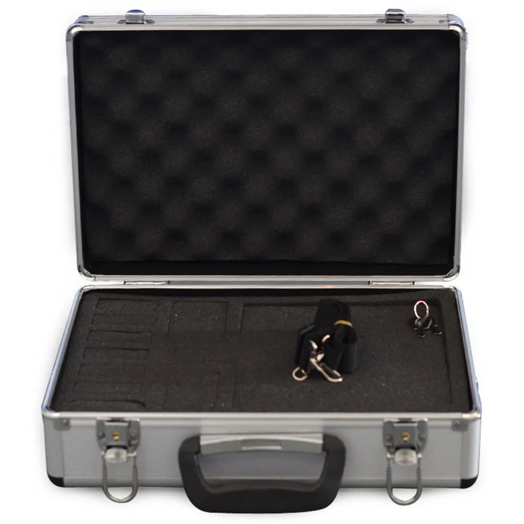 

HIINST Aluminum Anti Fall Waterproof Storage Box Case For JR FUTABA FLYSKY TransmittTer 19APR30 P35