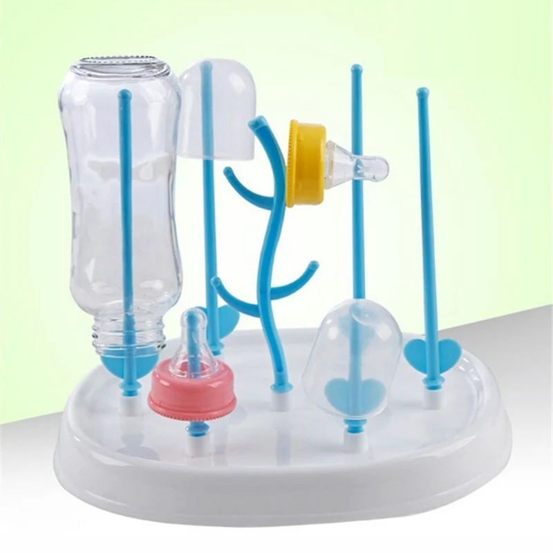 Baby Bottle Dryer Rack Cleaning Drying Rack Shelf Kitchen Feeding Holder Tools