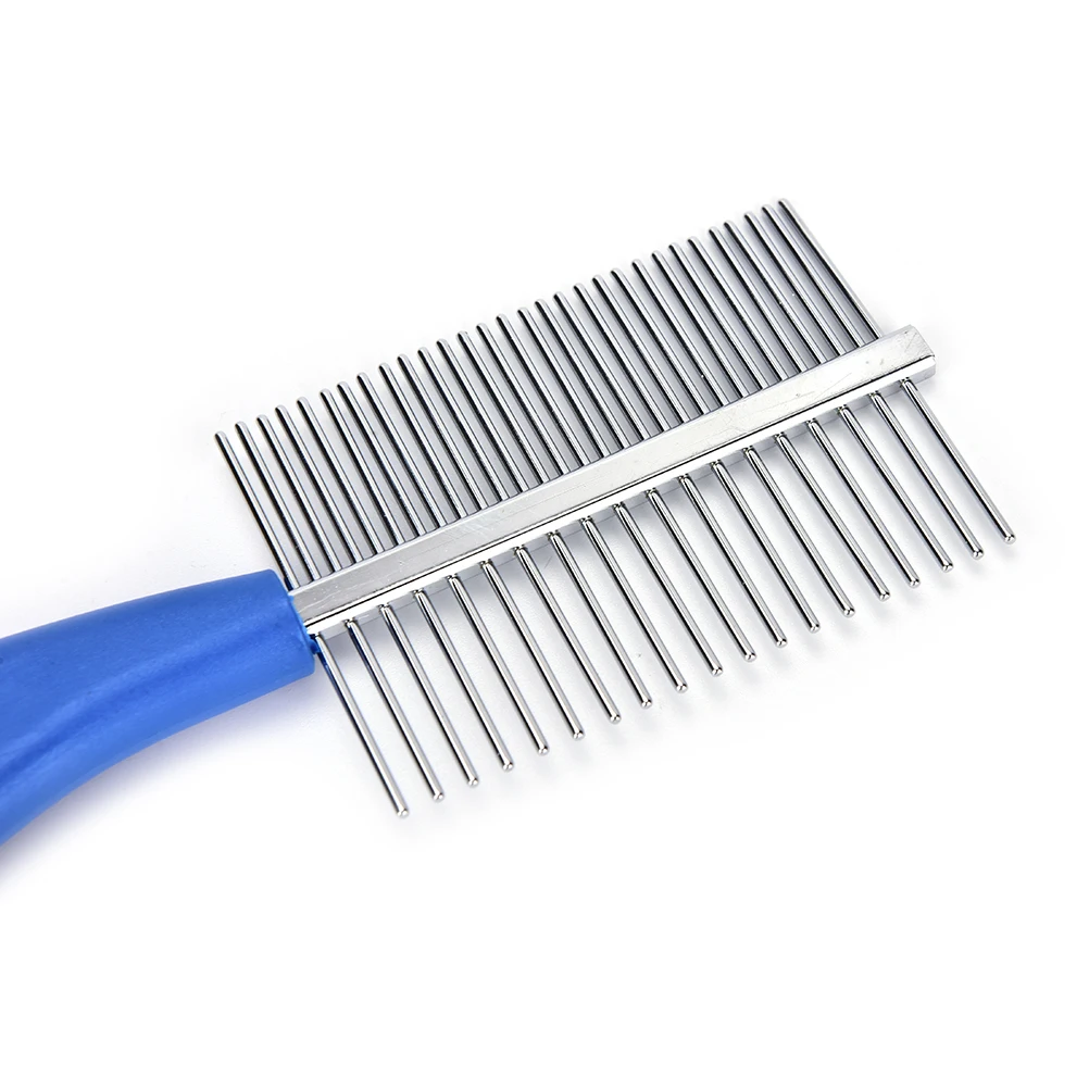 1 шт. расческа для собак и кошек из нержавеющей стали|pet grooming brush|grooming brushcomb pet |