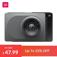 YI Intelligente del Precipitare Della Macchina Fotografica Internazionale Versione WiFi di Visione Notturna di HD 1080 P 2.7 “165 gradi 60fps ADAS Sicuro Promemoria cruscotto della Macchina Fotografica