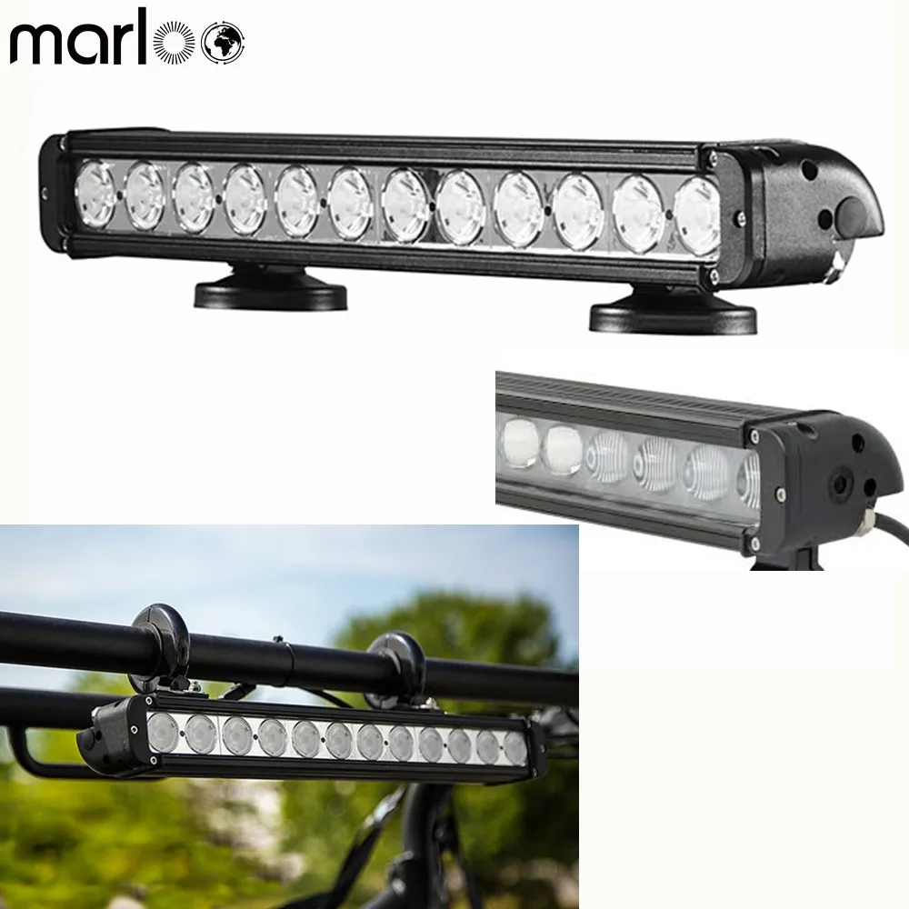 Marloo 4D 20 дюймов 120 Вт светодиодная фара 4x4 12 В 24 4WD Barra для Jeep Auto Boats SUV ATV 4X4 Car