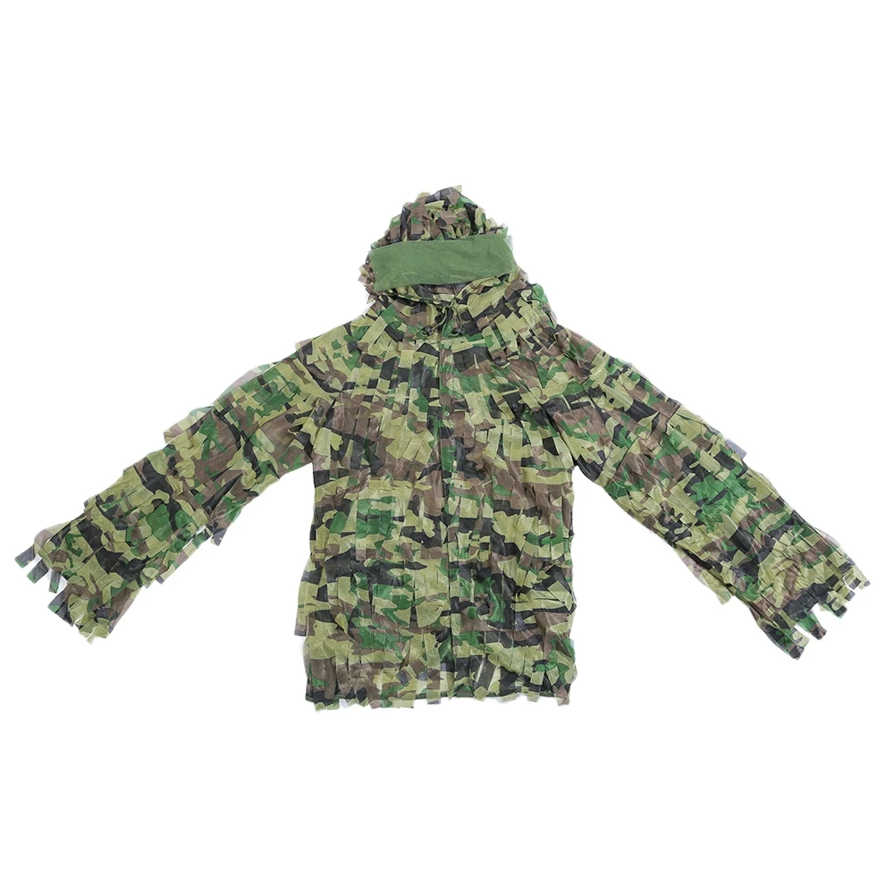 Outlife 3D Bionic Leaf Камуфляжный костюм набор для охоты Birding Ghillie Одежда CS Маскировка