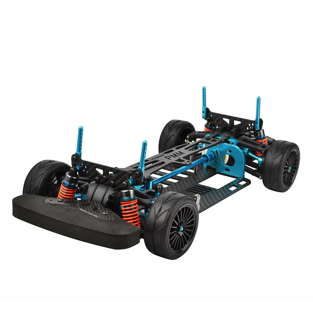 

RC-CJ-TAMIYA RC 1:10 Alloy Carbon 4WD Touring Car Frame Kit for TAMIYA TT01 TT01E Shaft Drive 1/10 RC Car Shell Parts