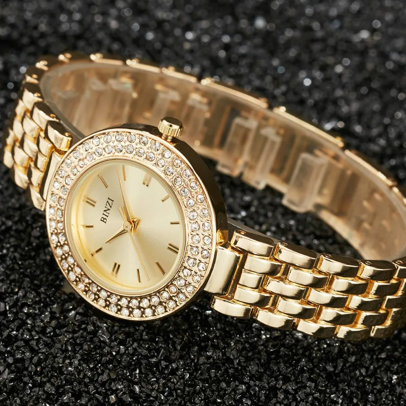 Relogio Feminino montre femme новые женские часы браслет для женщин Стразы золотые наручные