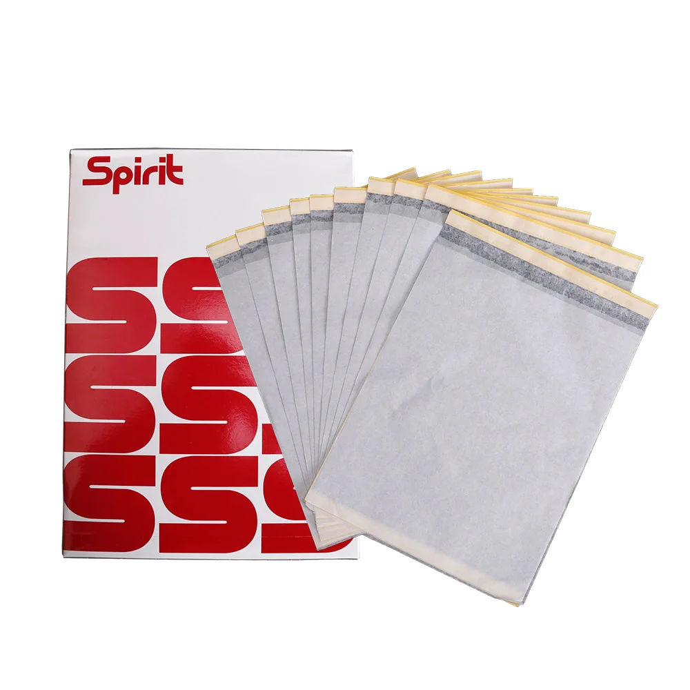 

New 100Pcs/Set Imported TattooTransfer Paper Accesories Stencil Paper A4 Tattoo Art Stencil Barrier Cream For Transfer Machine