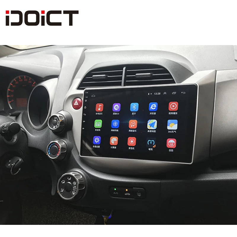 IDOICT Android 8,1 автомобильный dvd-плеер gps навигация Мультимедиа для Honda Fit Jazz радио 2008 2009 2010 2011 2012 2013wifi