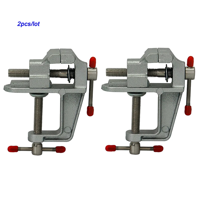 2pcs Lot Aluminum Miniature Small Jewelers Hobby Clamp