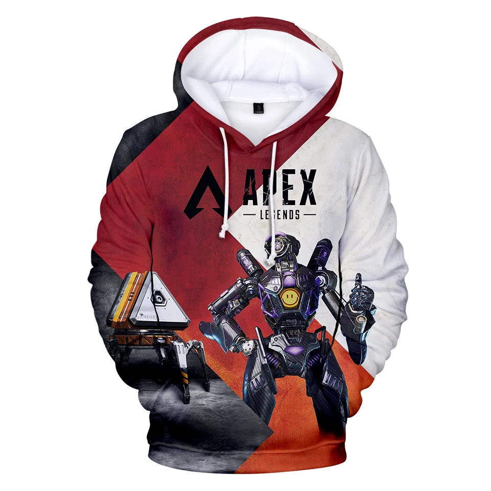 Apex Legends 3D Hoodies Men Streetwear 2019 New Sweatshirt 3D Hoodies Men's Women Autumn Long Sleeve Clothing