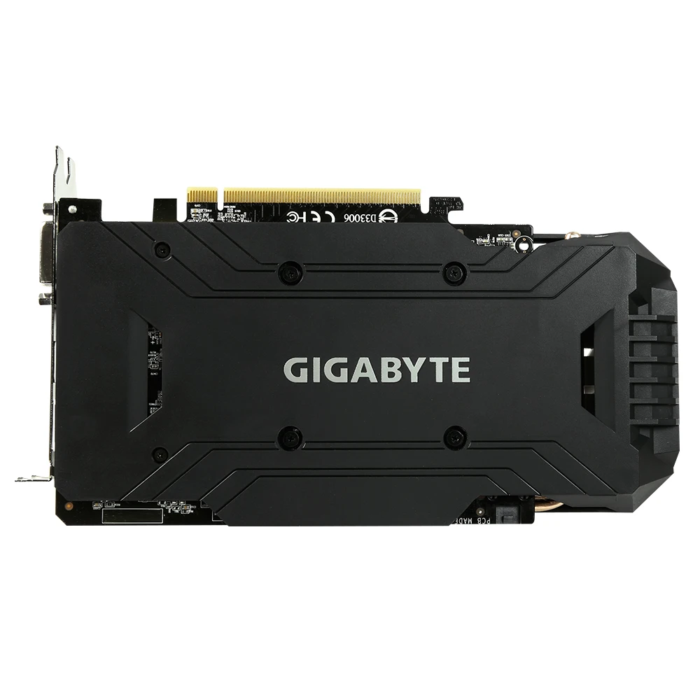 Использованная Видеокарта GIGABYTE GTX 1060 3GB видеокарта карта для видеокарт nVIDIA Geforce GTX1060 OC GDDR5 192Bit Hdmi