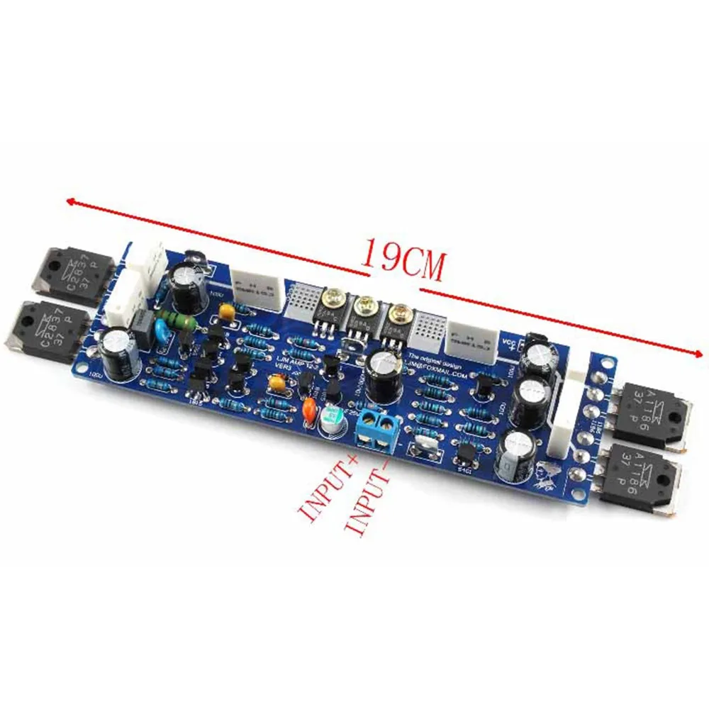 

Mono Class AB L12-2 Power Amplifier board Assembled 120W + - 55V low distortion By LJM