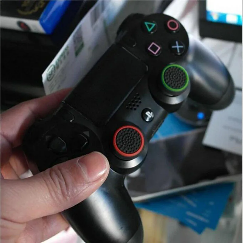 플레이스테이션용 엄지 스틱 그립 캡 조이스틱 커버 케이스, 듀얼 쇼크 3/4 PS3 PS4 PS5 슬림 Xbox One 360 Switch Pro 컨트롤러용