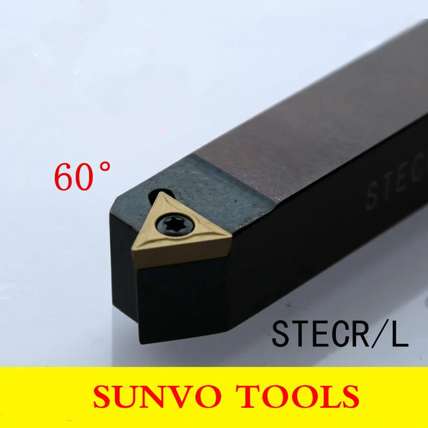 

STECR 1010H09/1010H11/1212F11/1212H09/1212H11 CNC Screw Fastening External Turning Holder Use TCMT TCGT 160404/110204 Insert