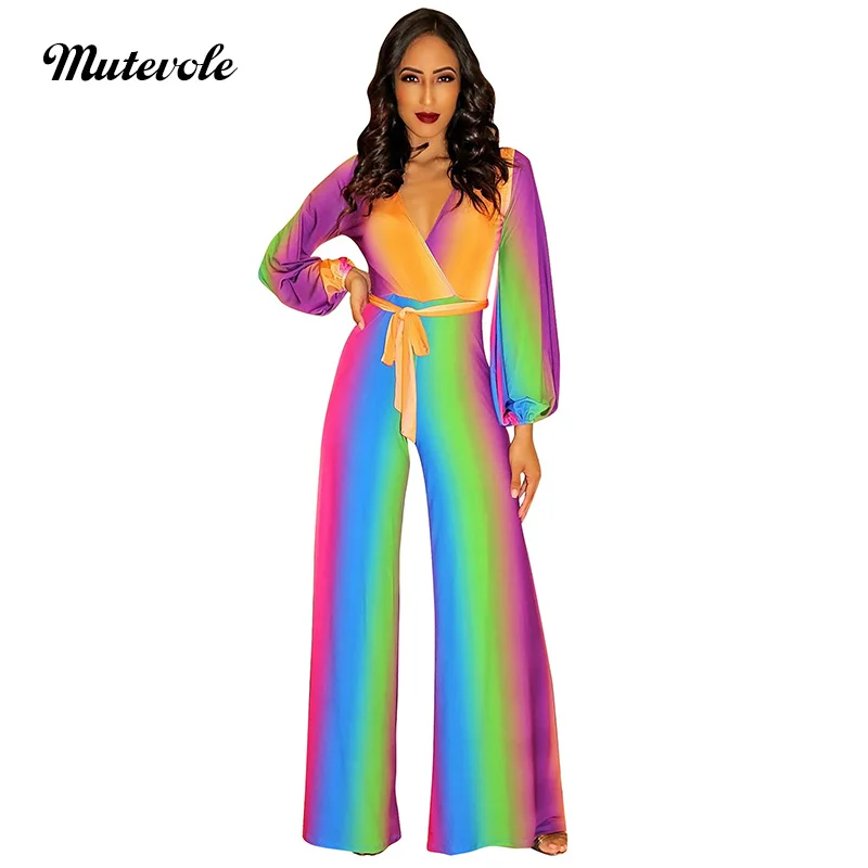 womens rainbow romper