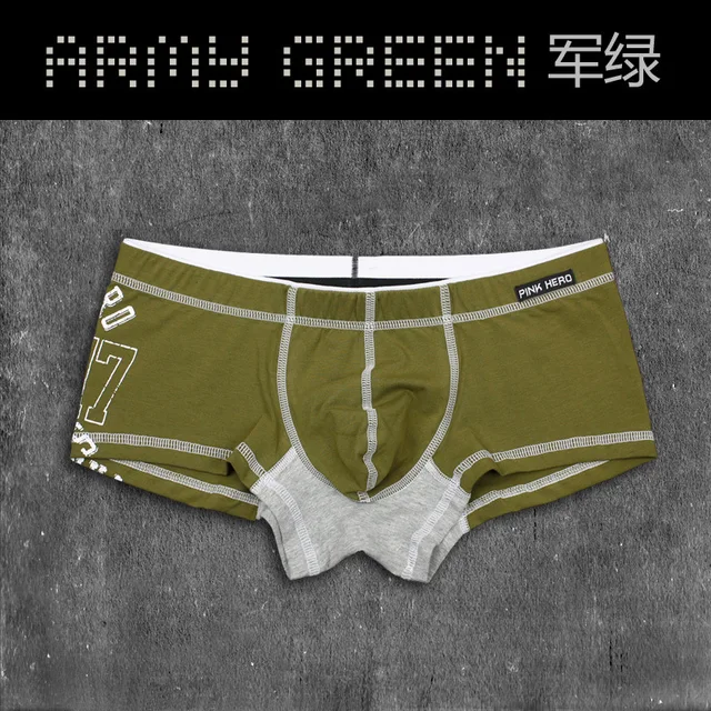 Hot Sale Name Brand Men Underwear High Quality Cotton Mens Boxers