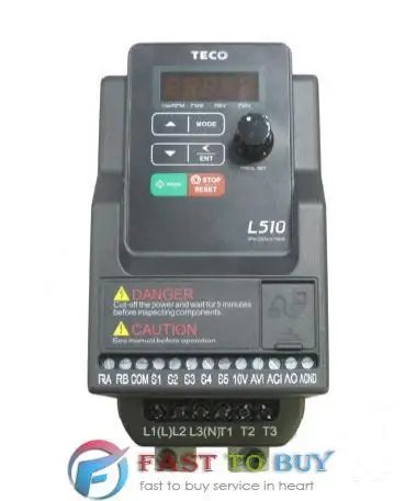 TECO 750 Вт выход 3 фаза 200 В ~ 240 50/60 Герц двигатель переменного тока инвертор привода