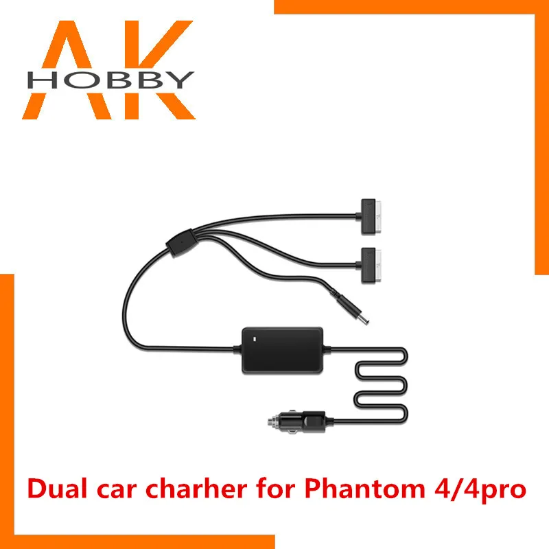 $20.69 Car Charger for DJI Phantom Pro Advanced Drone Battery Remote Control Charger Portable Fast Outdo