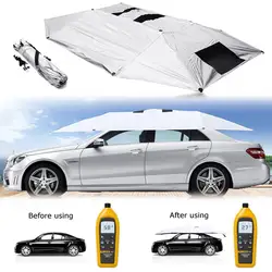 Портативный Автомобиль навес открытый съемный тент зонтик крыша крышка УФ-фильтра защитные наборы Защита от солнца тенты крышка