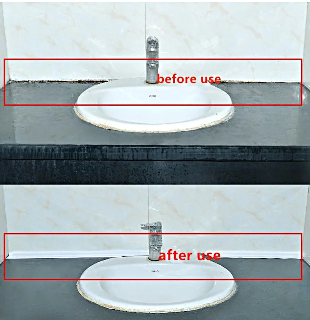3.8cm3.2m Kitchen Wall Sticker Waterproof And Oil Proof PVC Self Adhesive Waterproof Anti-moisture Bathroom Mosaic Home Decor  5