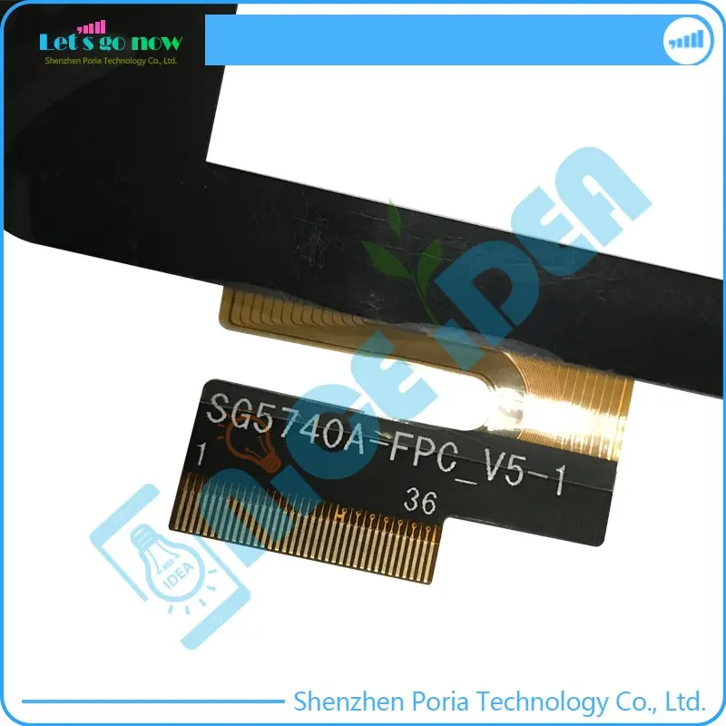 100% Новый 7 дюймовый сенсорный экран дигитайзер для SG5740A FPC_V5 1 Черная передняя