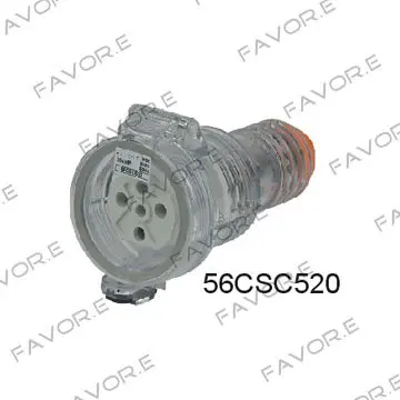 20A 3 фазы 5 круглых контактный разъем расширения разъем 56CSC520