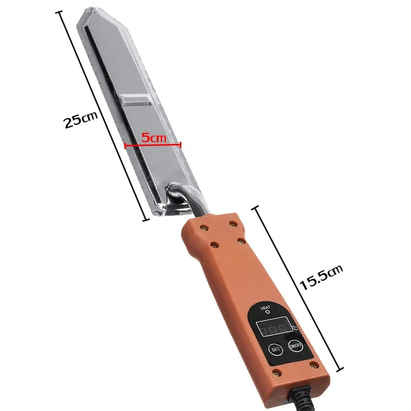 Электрический медовый нож пчеловодство оборудование электрическое отопление ручка деревянные инструменты мед скребок ЕС вилка