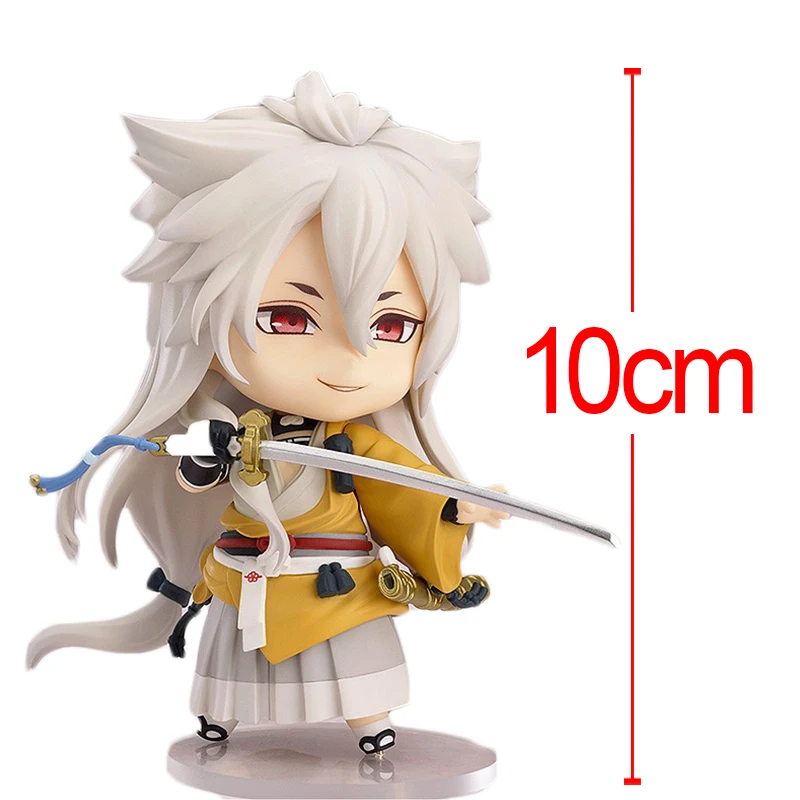 

In Box Touken Ranbu Action Figures Nendoroid Kogitsunemaru Japanese Anime Figures Games Model Toys Touken Ranbu Kogitsunemaru