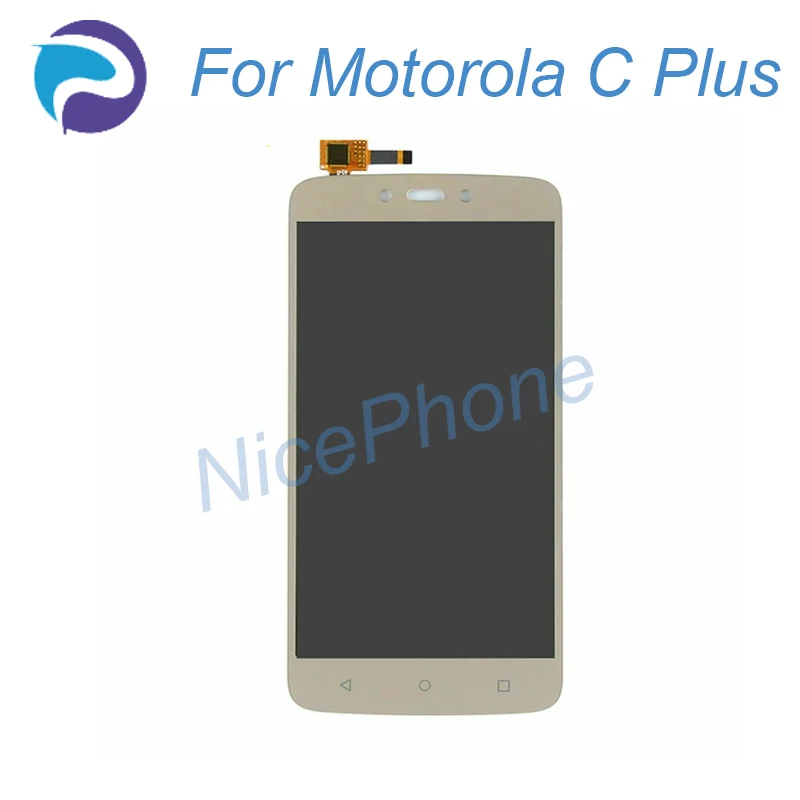 Для Motorola C Plus XT1721 XT1722 XT1723 XT1724 XT1725 Moto ЖК дисплей + сенсорный экран дигитайзер|Экраны
