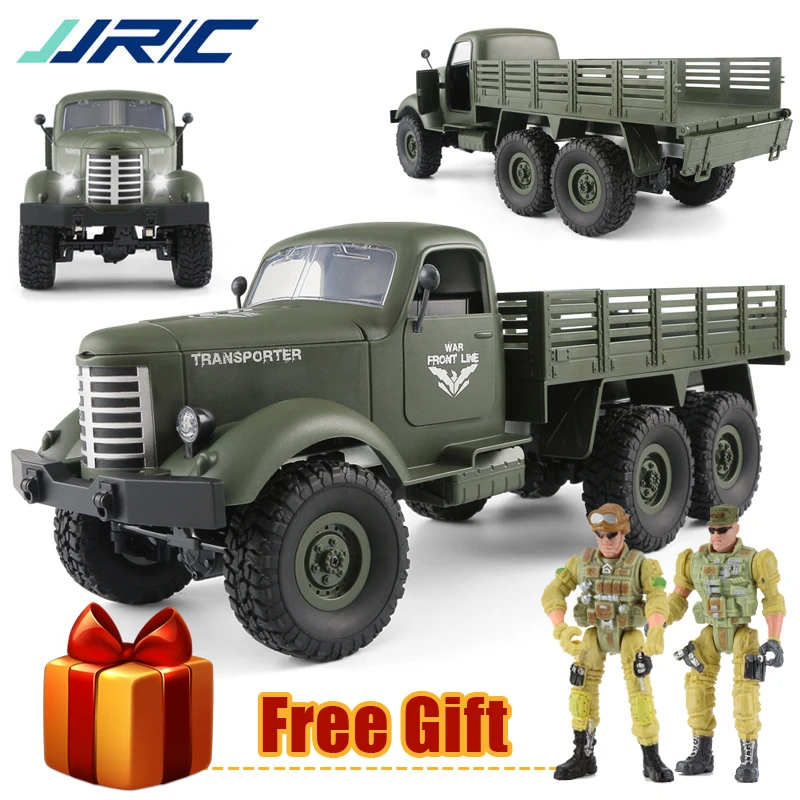 JJRC Q60 1:16 2.4G 6WD RC Off-Road Machine Drive Tracked Military RC Truck