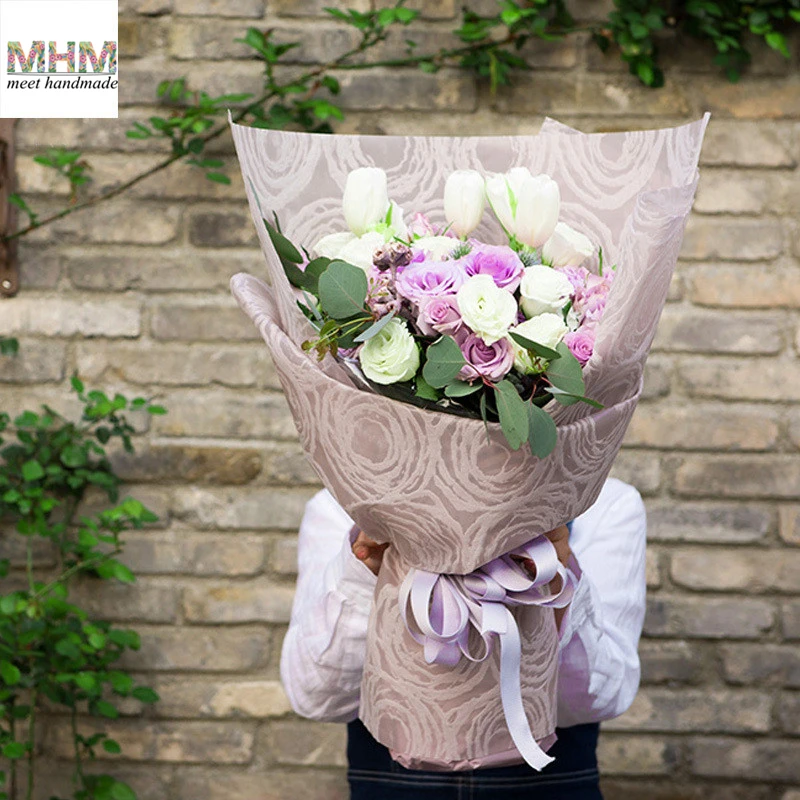 10 шт. бумажные салфетки для упаковки цветов|paper hand|paper flowerspaper color |