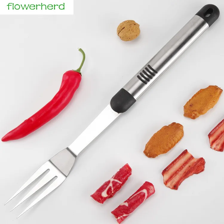 Stainless Steel BBQ Fork Grill Utensil Kit Outdoor Camping Barbecue