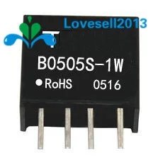

B0505S-1W DC-DC Isolation Power Module 5V To 5V For RS232/485 CAN IO 80% 20mHz