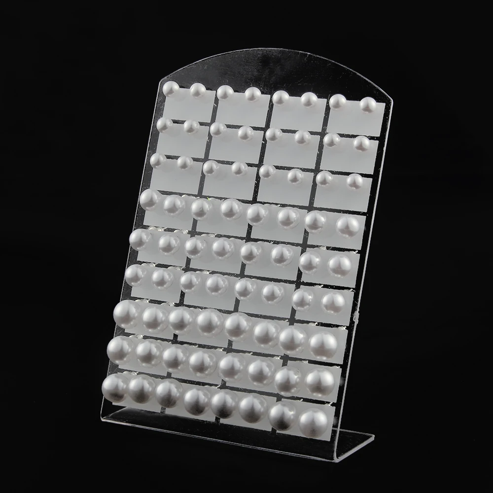 

36pairs /set Round Imitation Pearls Stud Earrings Stainless Steel Hypoallergenic Earring Pin For Woman Jewelry Gift 6 8 10mm