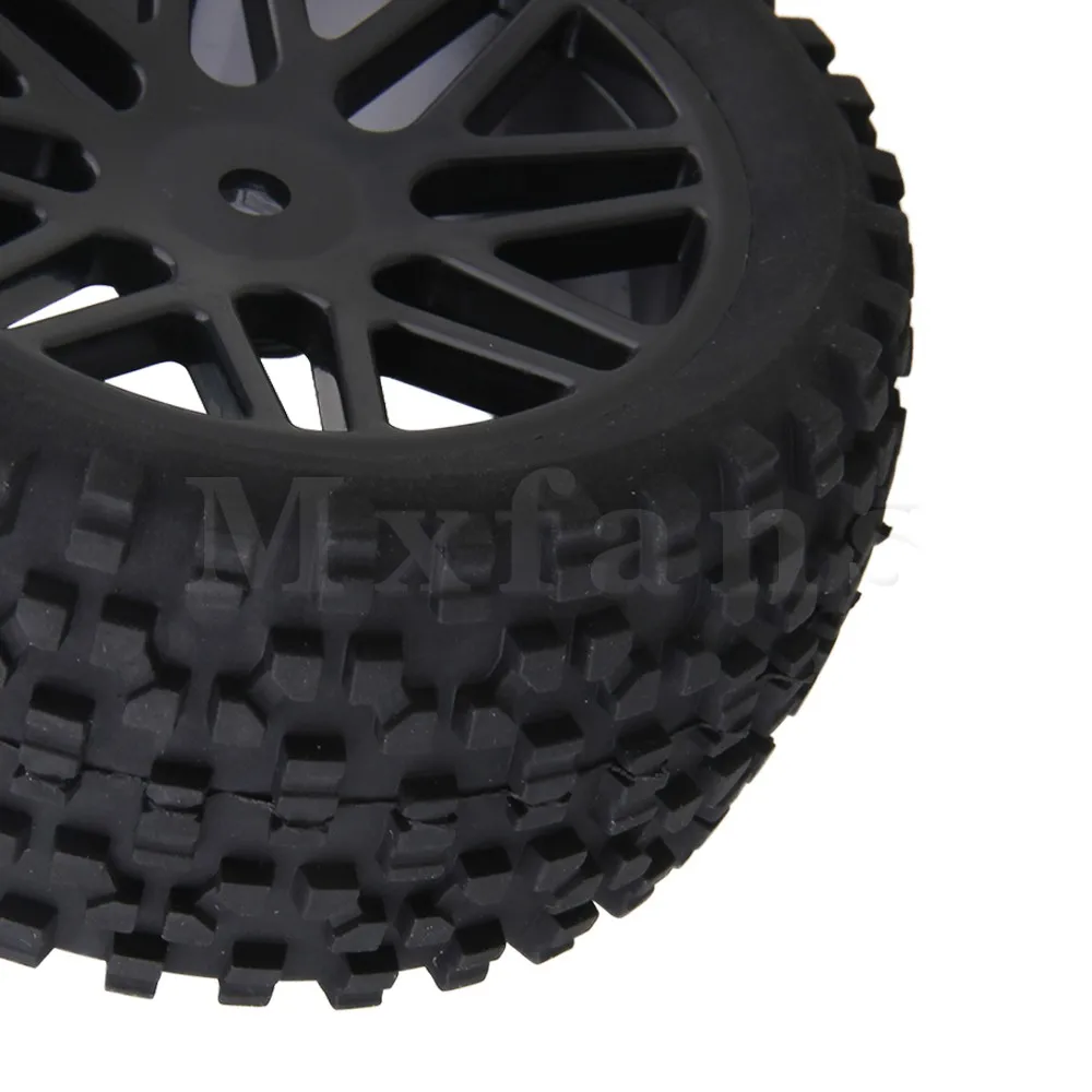 Mxfans 4 шт сетки формы обода колеса и резиновые шины для RC 1:10 внедорожника|rims jetta|tire