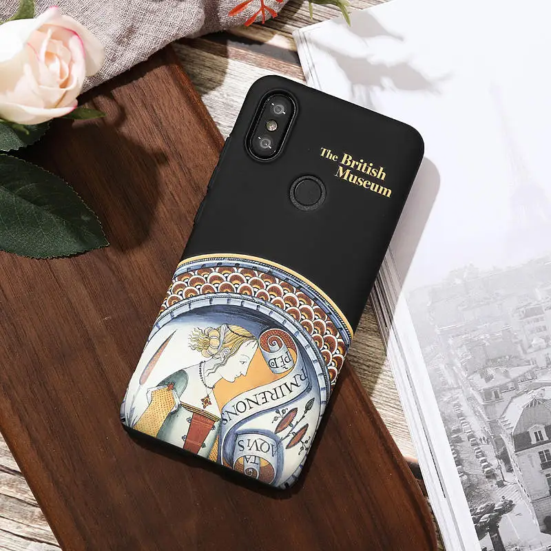 

The british religion Medieval pattern Hard Shell case cover For xiaomi mi9 mi9se mi8 mi8se mi8lite mix3 mix2s mix2