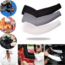 1 пара, рукава из ледяного полотна, Mangas, эластичные, с длинными рукавами, спортивные, велосипедные, для гольфа, защита от ультрафиолета, от солнца, чехлы