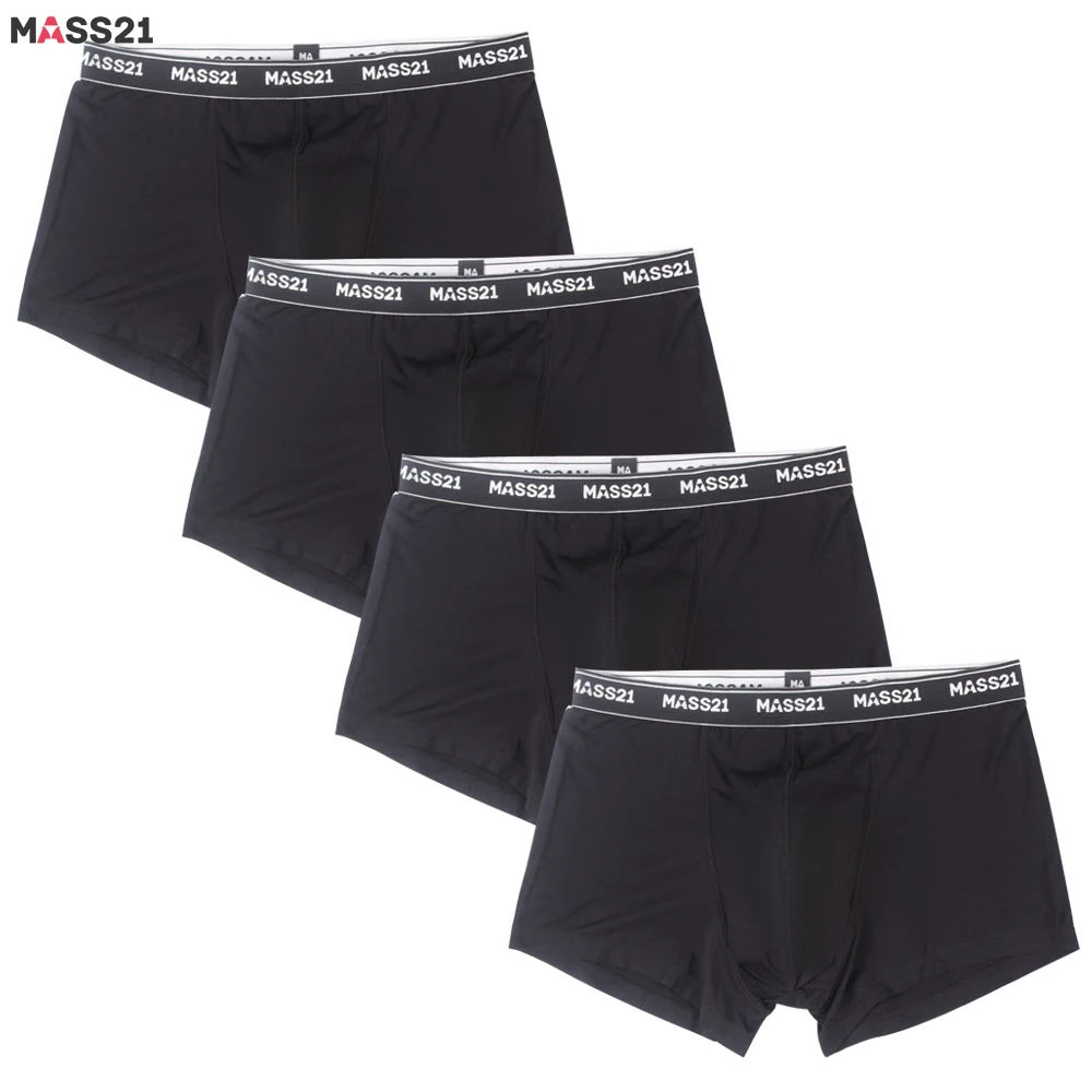 

MASS21 4pcs/lot Men's Underwear Boxers Underpants Comfortable Boxer Shorts Plus Size Male Boxershorts Sexy Homme Panties