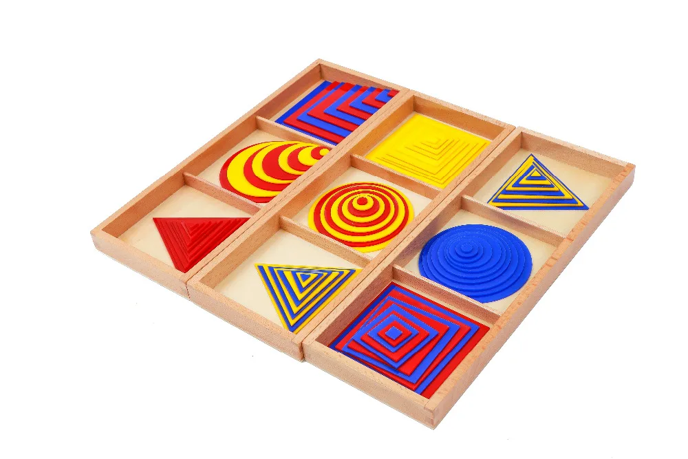 

Triangle Circle Square Puzzle Wooden Montessori Math Toys Geometric Figure Shape Learning Creative Preschool Toddler Toys Gift