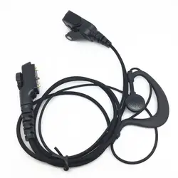 Новый большой PTT уха висит для HYT PD780, PD780G, PD785, PD782, PD700, PD702, PD752, PT580H/PT580 радио