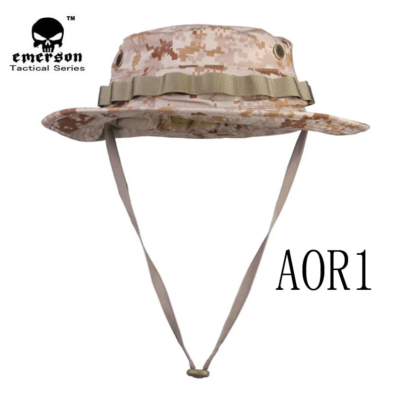 EMERSON спецназ тактическая камуфляжная шапка Boonie Военная Тактическая армейская шляпа охотничья кепка спортивная шляпа от солнца - Цвет: AOR1