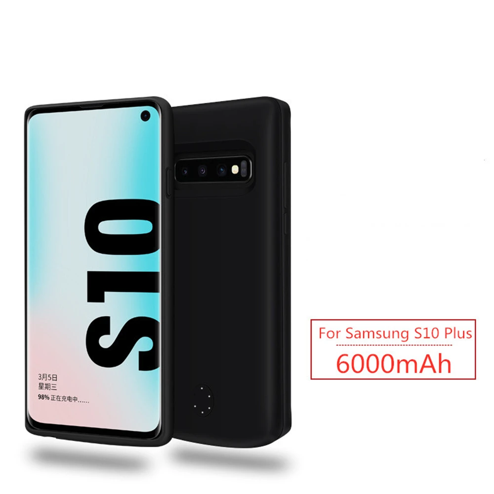 NTSPACE внешний аккумулятор для samsung S10e внешний аккумулятор чехол для samsung Galaxy S10 Plus зарядный чехол для телефона
