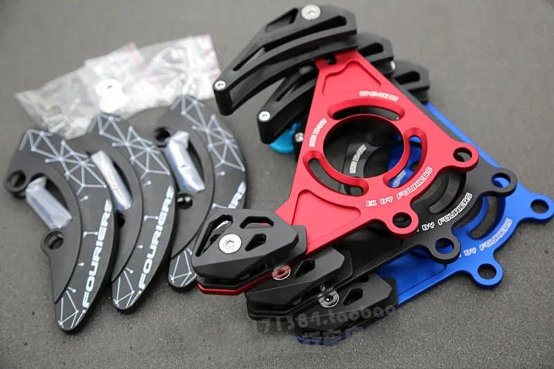 Flash Deal Fouriers CT-E1-DX005 bike BICYCLE Chain Guide Chain Bashguard Device Catcher Keeper 32-38T For DH 1*System ISCG03/05 2