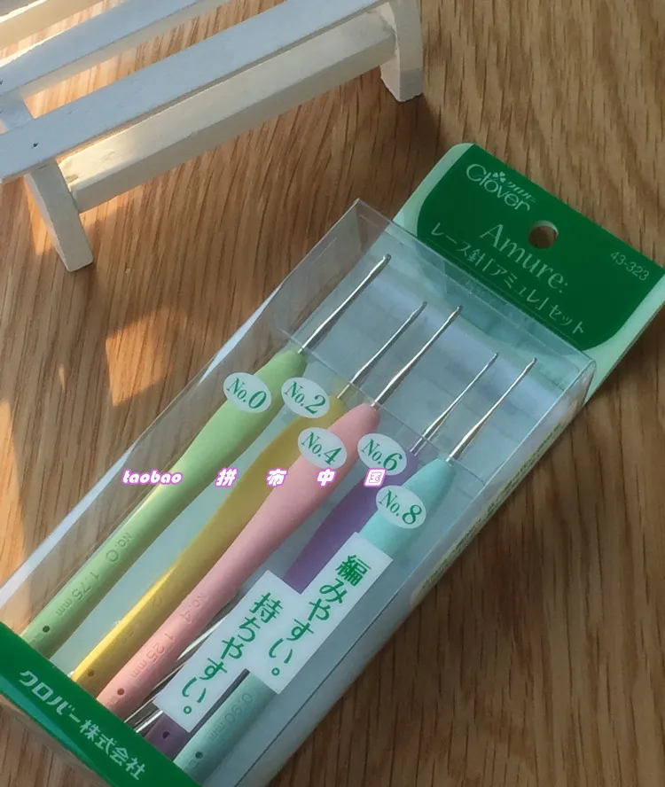 Japanese Clover Soft Touch Crochet Hook Gift Set Knitting Needles Original  Authentic Imported From Japan - Sewing Tools & Accessory - AliExpress,  ganchillo clover 