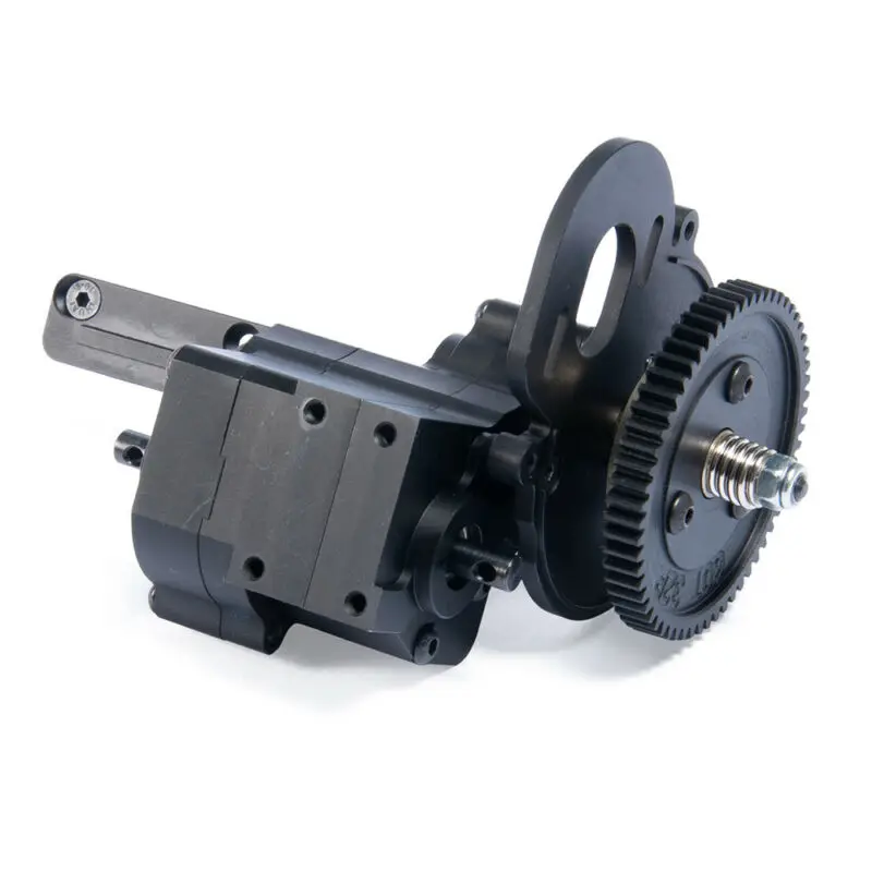 

Alloy 2 Speed Gearbox 1:10 RC Car For Axial Phantom 90018 90053 90048 Black For Axial SCX10