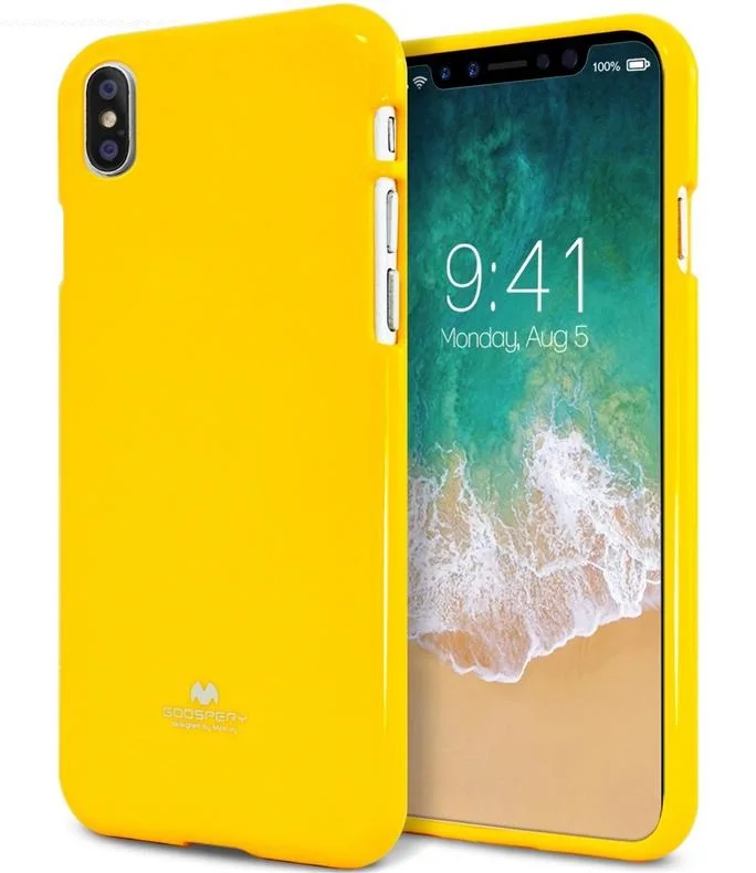 rhinoshield case Mercury Goospery Nhiều Màu Sắc Jelly Dẻo Mềm TPU Cover Cho iPhone X XS Max XR iPhone 11 Pro Max 6 S 7 7Plus 6 6 S 6Plus 8 8Plus kate spade phone case