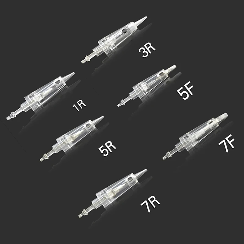 30 шт. 1R 3R 5R картриджи одноразовые иглы обеззараженные для перманентного макияжа игла для коррекции бровей губ для насадка для татуировочной машины высокое качество