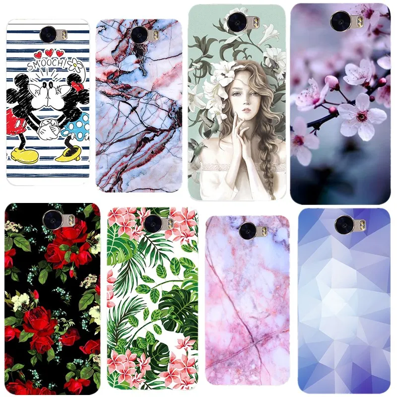 Silicone Soft TPU Cover case for Huawei Y5ii Y6 II Compact mini champion |
