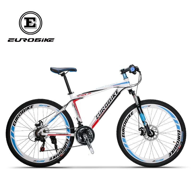Cheap EUROBIKE GTR 21 Speed  Aluminum Mountain bike Dual Disc Brake Mountain bicycle 3