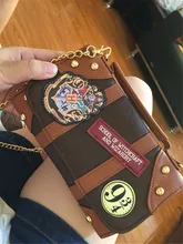 Hot Shoulder bag Harri Hogwarts PU School Badge potter Wallet Package Collectibles Handbags Christmas Gifts Props harri potter quidditch golden snitch limited supply