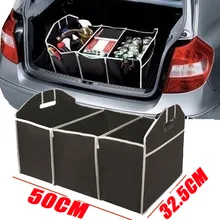 2019 New Auto Accessories Car Organizer Trunk Collapsible Toys Food Storage Truck Cargo Container Bags Box Black Car Stowing Tid new car multi pocket organizer black trunk toy food folding storage truck cargo container bag box auto accessory stowing tidying